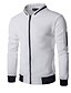 cheap Basic Hoodie Sweatshirts-Men&#039;s Basic Long Sleeve Sweatshirt - Solid Colored Stand White L / Fall