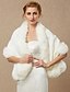 cheap Wraps &amp; Shawls-Sleeveless Shawls Faux Fur Wedding / Party / Evening Women&#039;s Wrap With