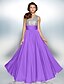 cheap Special Occasion Dresses-A-Line Sparkle Dress Prom Floor Length Sleeveless One Shoulder Chiffon Over Satin with Sequin 2022