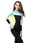 cheap Wetsuits &amp; Diving Suits-HISEA® Women&#039;s Full Wetsuit 3mm SCR Neoprene Diving Suit Thermal / Warm Stretchy Long Sleeve Back Zip - Swimming Diving Water Sports Classic Spring Summer Winter