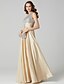 cheap Special Occasion Dresses-A-Line Sparkle Dress Prom Floor Length Sleeveless One Shoulder Chiffon Over Satin with Sequin 2022