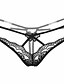 voordelige Damesslips-Kant, Geborduurd - Sexy G-string / tanga Dames 1box / Kant