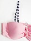cheap Bikinis-Women&#039;s Bandeau Bikini Swimsuit Print Polka Dot Strap Swimwear Bathing Suits Red Pink