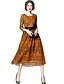 cheap Women&#039;s Dresses-Women&#039;s Going out Sophisticated Sheath / Lace Dress - Color Block Lace