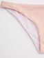 お買い得  レディース ビキニ&amp;スイムウェア-女性用 ホルター 純色 / 大きく開いた胸元 ビキニ - ソリッド