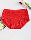 cheap Panties-Women&#039;s Cotton Shorties &amp; Boyshorts Panties / Ultra Sexy Panties Solid Colored High Waist Fuchsia Red Pink One-Size