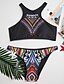 preiswerte Bikinis und Bademode-Damen Boho Bikinis Streifen Halter Hose / Sommer / Push-Up