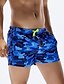 cheap Men&#039;s Swimwear-Men&#039;s Blue Army Green Bottoms Swimwear - Color Block M L XL