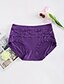 cheap Panties-Women&#039;s Cotton Shorties &amp; Boyshorts Panties / Ultra Sexy Panties Solid Colored High Waist Fuchsia Red Pink One-Size