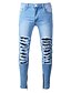 זול מכנסי גברים-בגדי ריקוד גברים סגנון רחוב ג&#039;ינסים מכנסיים אחיד