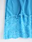 cheap Pajamas &amp; Loungewear-Women&#039;s Sexy Babydoll &amp; Slips Ultra Sexy Nightwear - Lace Solid Colored Blue S M L