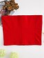 abordables Lingerie sexy-Corset Femme Brun claire Noir Rouge Polyester Grande Taille Serre Taille Crochet Mosaïque