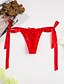 cheap Panties-Women&#039;s Ultra Sexy Nightwear - Lace Cotton White / Black / Red One-Size