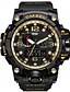 cheap Digital Watches-SMAEL Sport Watch Military Watch for Men&#039;s Analog - Digital Casual Calendar / date / day Chronograph Shock Resistant Plastic Silicone / Japanese / Stopwatch / Noctilucent / Large Dial / Japanese