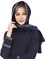 economico Sciarpe da donna-Per donna A strati, Essenziale Hijab - Poliestere Fantasia floreale
