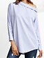 cheap Women&#039;s T-shirts-Women&#039;s Active Cotton T-shirt - Striped Off Shoulder