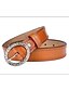 cheap Women&#039;s Belt-Women&#039;s Basic Leather Wide Belt - Solid Colored Basic