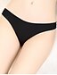 cheap Sexy Bodies-Women&#039;s Panties 1pc Solid Colored Daily Going out Cotton Basic White Black / Seamless Panty / Brief / Polyester