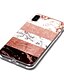 billige iPhone-etuier-Etui Til Apple iPhone X / iPhone 8 Plus / iPhone 8 IMD / Mønster Bakdeksel Glimtende Glitter / Marmor Myk TPU