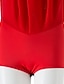 billige Kunstskøjteløbskjoler-Kunstskøjtekjole Dame Pige Skøjteløb Kjoler Hvid Sort Rød Åben Ryg Net Spandex Høj Elasticitet Træning Konkurrence Skøjtetøj Håndlavet Klassisk Krystal / Rhinsten Langærmet Is Skøjtning Kunstskøjteløb
