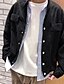 cheap Men&#039;s Jackets &amp; Coats-Men&#039;s Stand Collar Spring Jacket Regular Solid Colored Daily Sports &amp; Outdoors Long Sleeve Cotton White Black Camel M L XL