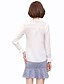 ieftine Bluze Tunică-Pentru femei Mărime Plus Size Mată Funde Cămașă De Bază Zilnic Muncă În V Alb / Roz Îmbujorat / Portocaliu