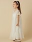 cheap Flower Girl Dresses-Princess Ankle Length Flower Girl Dress First Communion Cute Prom Dress Chiffon with Lace Fit 3-16 Years