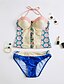 economico Bikini e costumi da bagno-Per donna A fasce All&#039;americana Arcobaleno Tankini Costumi da bagno - Modello M L XL
