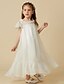 cheap Flower Girl Dresses-Princess Ankle Length Flower Girl Dress First Communion Cute Prom Dress Chiffon with Lace Fit 3-16 Years