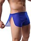 cheap Men&#039;s Exotic Underwear-Men&#039;s Briefs Underwear Mesh Solid Colored Nylon Low Rise Normal Sexy White Black Blue M L XL