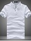 ieftine Maieu &amp; Tricouri Bărbați-Bărbați Stand Tricou De Bază - Bloc Culoare Peteci Negru / Manșon scurt / Vară