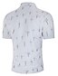 abordables Camisas de hombre-Hombre Básico / Tejido Oriental Tallas Grandes Estampado Camisa, Cuello Inglés Delgado Geométrico