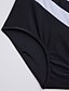 cheap Women&#039;s Swimwear &amp; Bikinis-Women&#039;s Swimwear One Piece Swimsuit Color Block Black Bandeau Bathing Suits Color Block