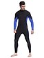 お買い得  ウェットスーツとダイビングスーツ-MYLEDI 男性用 フルウェットスーツ 3mm ネオプレン ダイビングスーツ 保温 防水 長袖 バックファスナー - 水泳 潜水 サーフィン