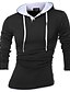 cheap Men&#039;s Hoodies &amp; Sweatshirts-Men&#039;s Hoodie Solid Colored Hooded Active / Street chic Sports - Long Sleeve Black Blue Red Royal Blue Light gray Gray M L XL XXL XXXL / Fall / Winter