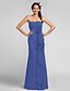 cheap Bridesmaid Dresses-Sheath / Column Bridesmaid Dress Sweetheart Sleeveless Floral Floor Length Chiffon with Draping / Cascading Ruffles / Flower 2022