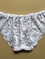 cheap Panties-Women&#039;s Lace Sexy G-strings &amp; Thongs Panties Solid Colored White Black S M L