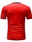 cheap Men&#039;s Tees &amp; Tank Tops-Men&#039;s Basic T-shirt - Portrait Round Neck Red XL / Short Sleeve