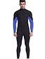 abordables Combinaisons de plongée et aquatiques-MYLEDI Homme Combinaison  Intégrale 3 mm Néoprène Combinaisons Chaud Etanche Manches Longues Fermeture Eclair Dorsale - Natation Plongée Surf