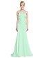 cheap Bridesmaid Dresses-Mermaid / Trumpet Sweetheart Neckline / Strapless Floor Length Satin Bridesmaid Dress with Draping / Flower