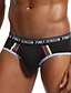 cheap Men&#039;s Exotic Underwear-Men&#039;s Basic Sexy Briefs Underwear - Normal, Solid Colored Low Rise Black Gray S M L