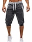 cheap Sweatpants-Men‘s Basic Daily wfh Sweatpants / Shorts Pants - Solid Colored Black Dark Gray Light gray L XL XXL