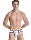 tanie Bielizna męska figi-Men&#039;s Briefs Underwear Basic Solid Colored Modal Low Rise Normal Sexy White Black Blue S M L