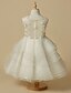 ieftine Rochii Fata cu Flori-A-Line Knee Length Flower Girl Dress Wedding Cute Prom Dress Lace with Lace Fit 3-16 Years