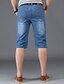 cheap Men&#039;s Pants-Men&#039;s Basic / Street chic Plus Size Cotton Jeans / Shorts Pants - Solid Colored Navy Blue 34 / Summer