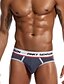 abordables Ropa interior masculina exótica-Hombre Básico Sexy Slip - Normal, Un Color Baja cintura Negro Blanco Azul Piscina S M L