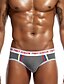 cheap Men&#039;s Exotic Underwear-Men&#039;s Basic Sexy Briefs Underwear - Normal, Solid Colored Low Rise Black Gray S M L