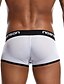 cheap Men&#039;s Exotic Underwear-Men&#039;s Basic Sexy Boxers Underwear - Normal, Solid Colored Low Rise White Black Blue M L XL