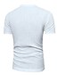 billiga Herr-T-shirts och brottarlinnen-Enfärgad T-shirt - Grundläggande Herr V-hals Marinblå L / Kortärmad