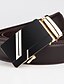 ieftine Curele Bărbați-Men&#039;s Waist Belt Leather Belt Solid Colored / Geometric